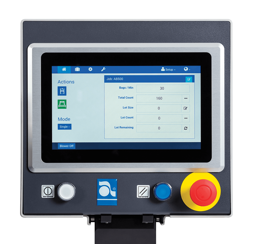 Autobag-500-AutoTouch-control-screen